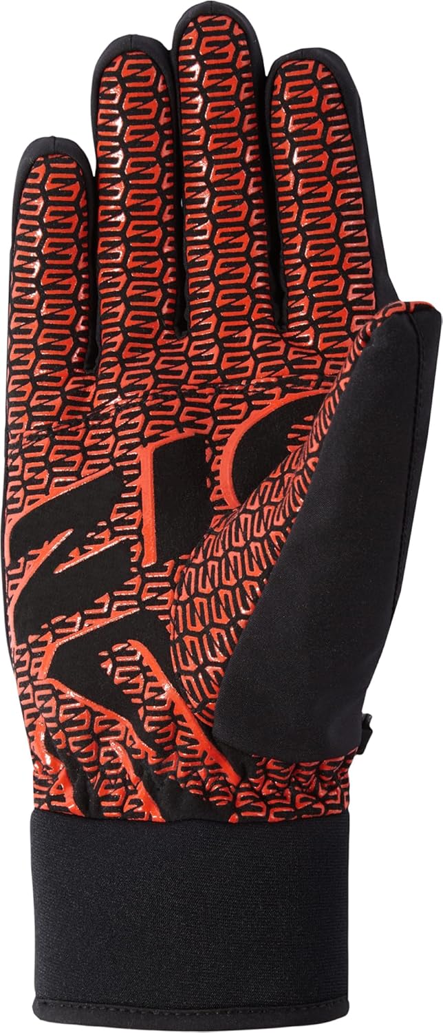 Ziener Garim As Ski-Handschuhe/Wintersport, Wasserdicht, Atmungsaktiv 34 Orange Spice, 34 Orange Spi