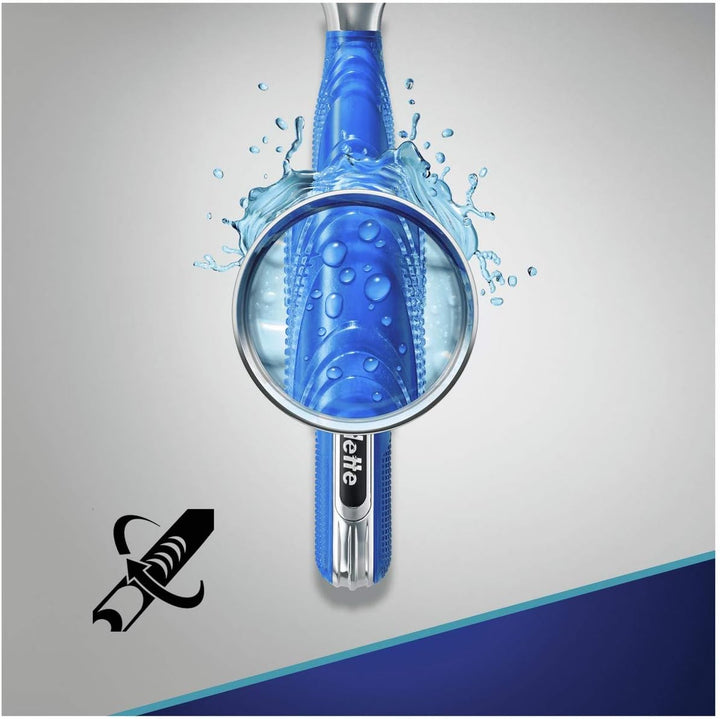 Gillette Mach3 Start Rasierer Herren, langanhaltender Komfort, Rasierer + 3 Rasierklingen Nachfüllpa