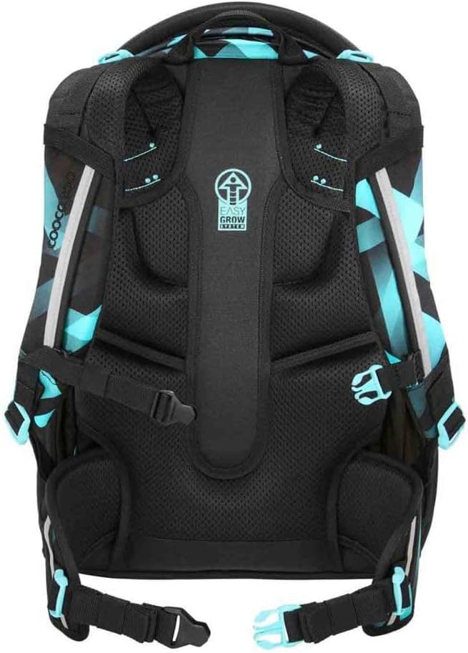 Coocazoo Porter Schulrucksack Set 3tlg. inkl. Sportbeutel (Laser Lights), Laser Lights