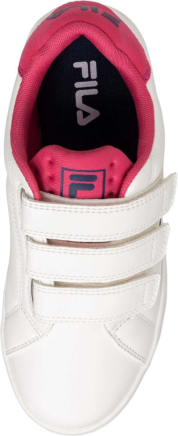 FILA Unisex Kinder Crosscourt 2 Nt Teens Sneaker 38 EU White Carmine, 38 EU White Carmine