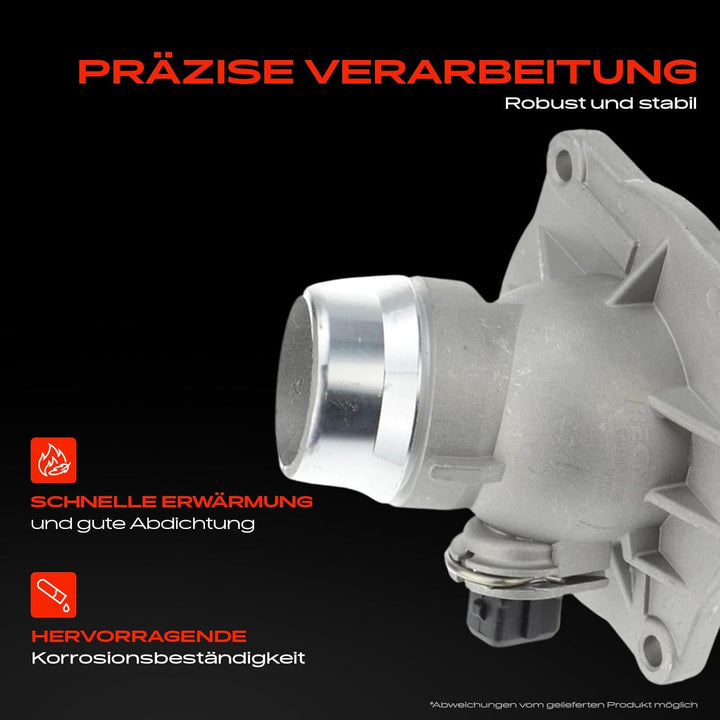 Thermostat + Dichtung für 5er E39 535i 540i 7er E38 735i iL 740i iL X5 E53 R-a-n-g-e R-o-v-e-r III L