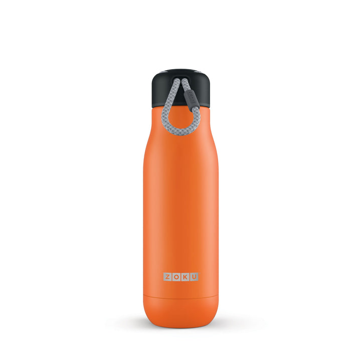 Zoku Trinkflasche 530 ml, Edelstahl, Orange, 7.2 x 7.2 x 24.4 cm, Orange