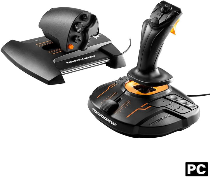 Thrustmaster T16000M FCS Hotas - Präzisions-Joystick und Schubregler für PC - Ideal für Flugsimulati