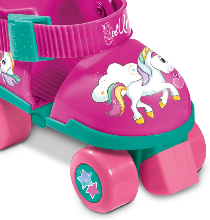 Mondo Toys 28511 Unicorn Rollschuhe, verstellbar von 22 bis 29 – Komplettset mit transparenter Tasch