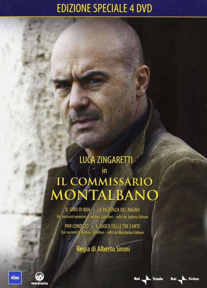 Il commissario Montalbano [4 DVDs] [IT Import], DVD