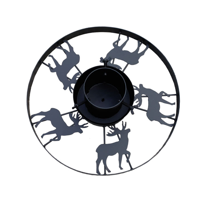 Mojawo Metall Tannenbaumständer Weihnachtsbaumständer Ø 40cm Baumständer Christbaumständer Modell Hi