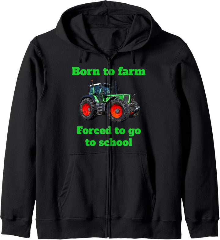 Trecker Landwirt Landwirtschaft Traktor Kind Kinder Geschenk Kapuzenjacke