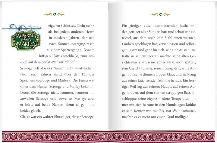 Buchbox-Adventskalender – Charles Dickens Eine Weihnachtsgeschichte: in 24 BüchleinDie bibliophile B