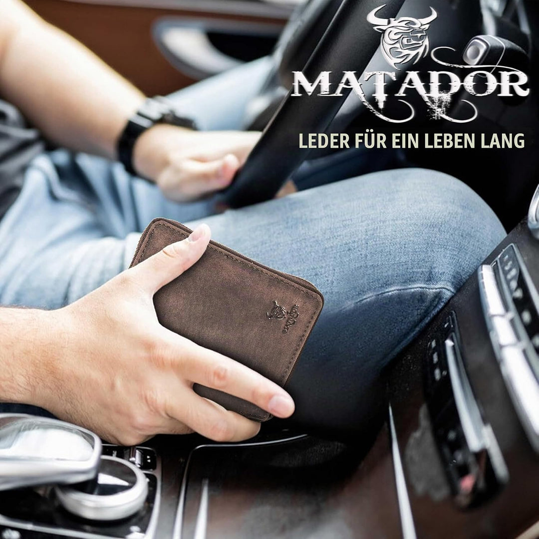 MATADOR Männer Geldbörse Leder 