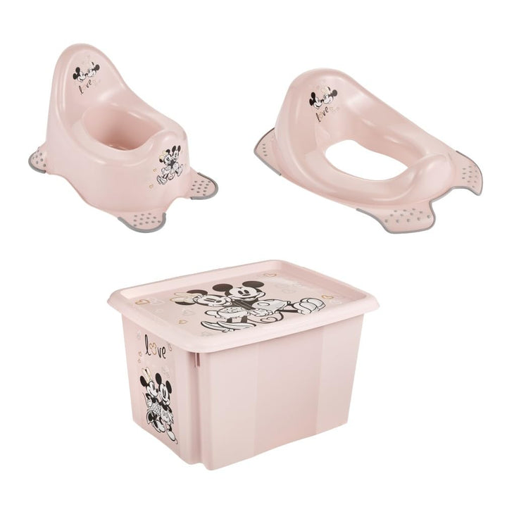 keeeper Minnie-Set Babytopf adam + Toilettensitz ewa + Aufbewahrungsbox karolina 30 l, Babytopf ab c
