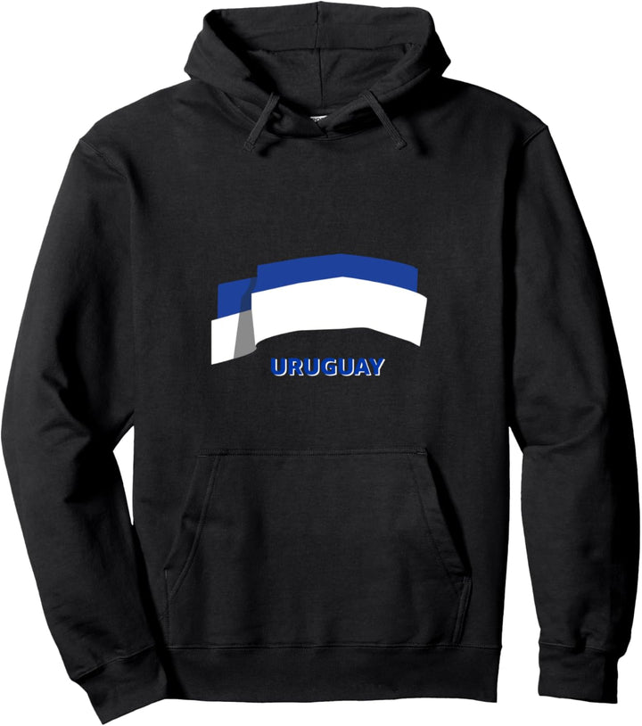 Flagge Uruguay Pullover Hoodie