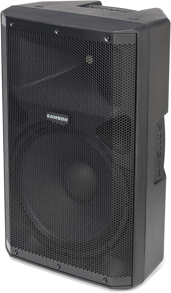 Samson Technologies RS115a Lautsprecher mit Strom versorgt