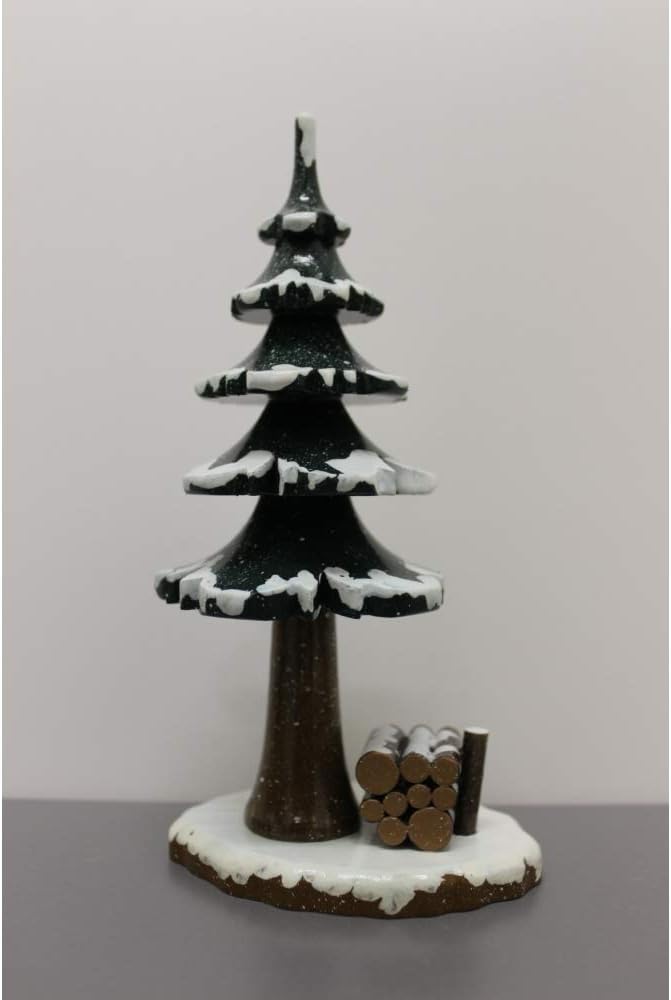 Hubrig-Volkskunst Winterkinder grosser Winterbaum * Höhe 17cm