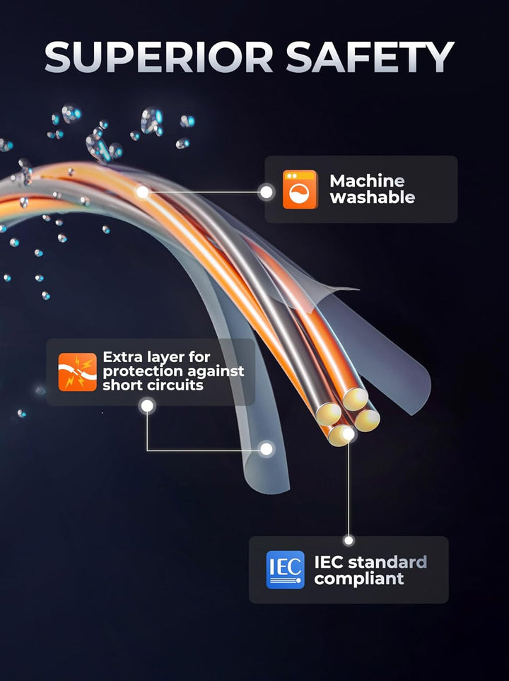 ORORO Beheizbare Weste Damen mit Powerbank, Heizweste Damen Bis zu 10 Stunden Wärme - Ladegerät Nich