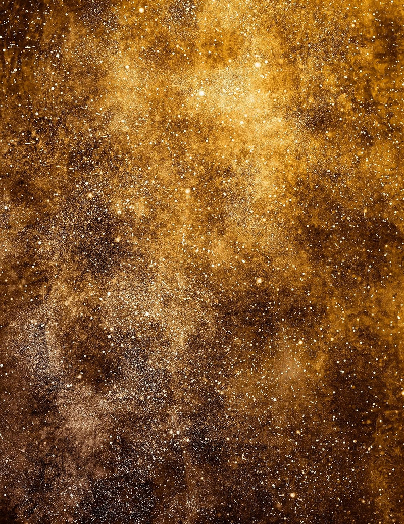 WaW 1.5x2.2m Fotohintergrund Gold Glitzer Hintergründe für Fotostudios S Gelb, S Gelb