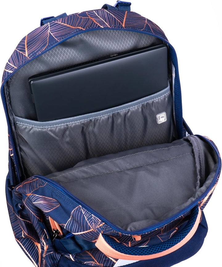 JOLLY Next Generation Rucksack, 8-teilig, verstellbare Schultergurte und Brustgurt, Zwei grosse Fäch