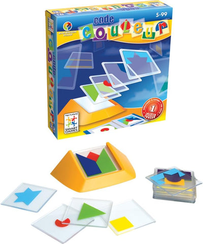 Smart Games-SG090ES Colour Code (Spanisch), Miscelanea (81115), Farbe/Modell sortiert Spanische Vers