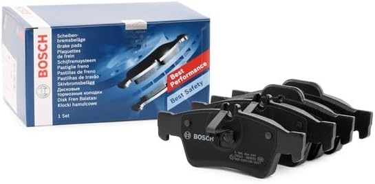 Bosch BP412 Bremsbeläge - Hinterachse - ECE-R90 Zertifizierung - vier Bremsbeläge pro Set