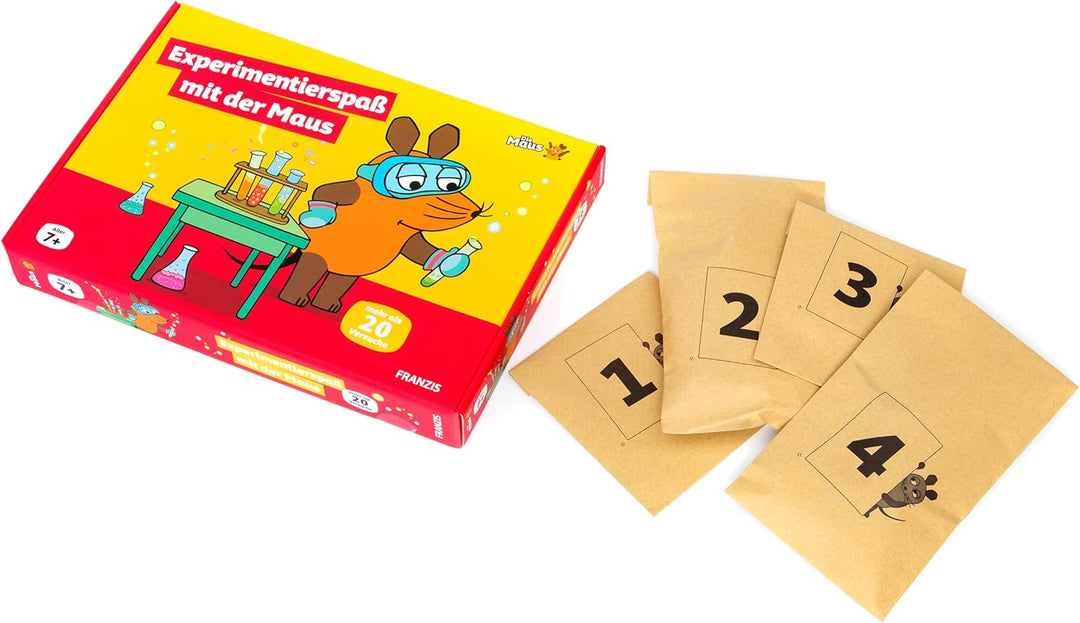 FRANZIS 67199 - Experimentierspass mit der Maus - Experimentierkasten mit 23 spannenden wissenschaft