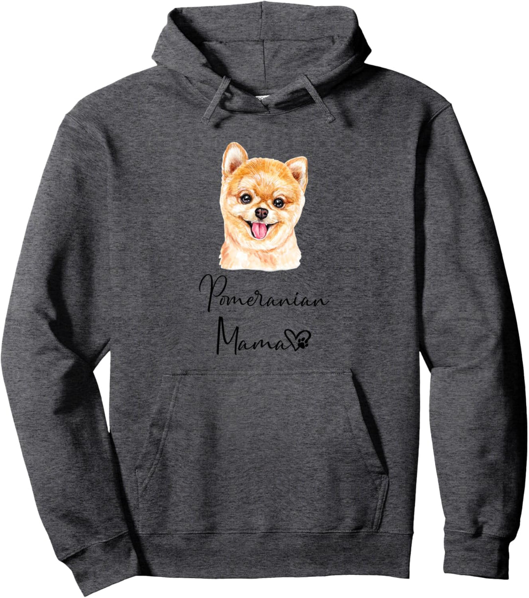 Pomeranian Mama Hundemama Hund Mama Frauchen Geschenk Pullover Hoodie