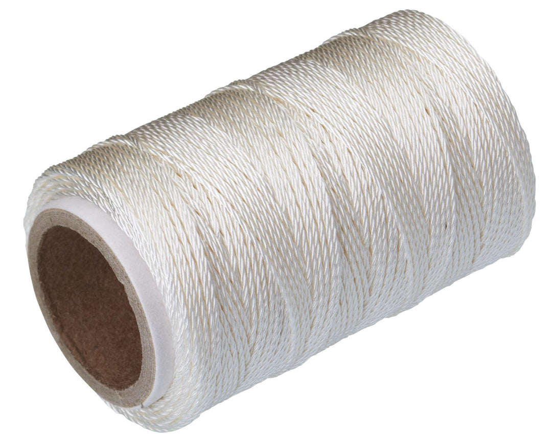 KitchenCraft Lebensmittelechtes Küchengarn, Rayon, Weiss, 6.5 x 4 x 4 cm, 1 Einheiten
