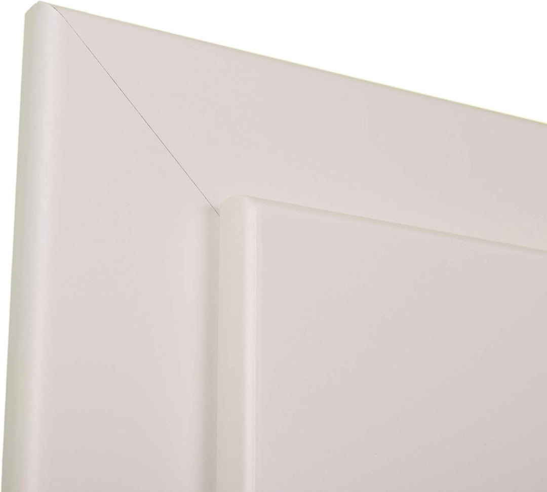 HORI® Zimmertür Komplettset mit Zarge und Türdrücker I Innentür CPL Weiss I Höhe 198,5 cm I Anschlag