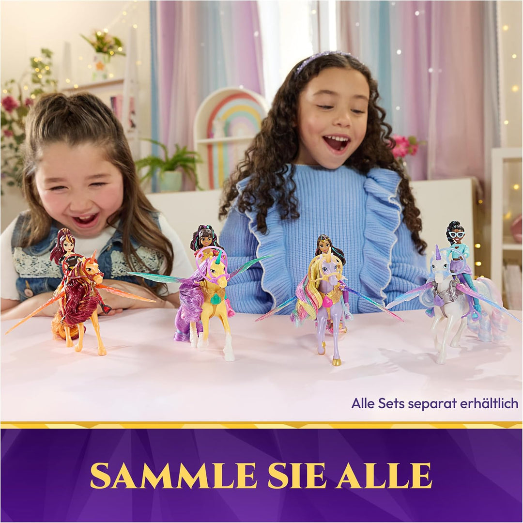 Unicorn Academy Wing Magic Layla und Glacier Set, ab 4 Jahren