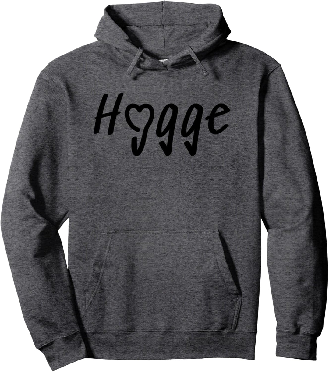 Ich liebe Hygge Herz Gemütlicher Lebensstil Winter Pullover Hoodie