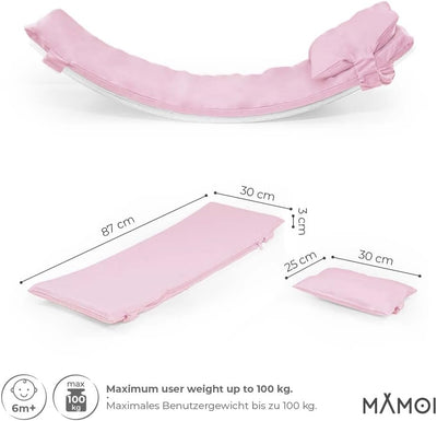 MAMOI® Matte für Balance Board Kinder, Kissen für Balance Board wippe, Balancieren und Gleichgewicht