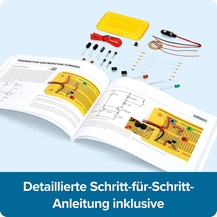 FRANZIS 65272 - Lernpaket Elektronik - Der Schnellstart in die Elektronik - 50 spannende Experimente