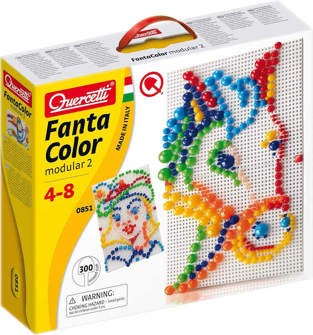 Quercetti - Fantacolor Modular 2 - Steckspiel