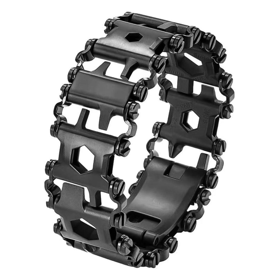 29-in-1-Multifunktionswerkzeug aus Edelstahl, Armband, Schraubendreher, Schraubenschlüssel, Flaschen