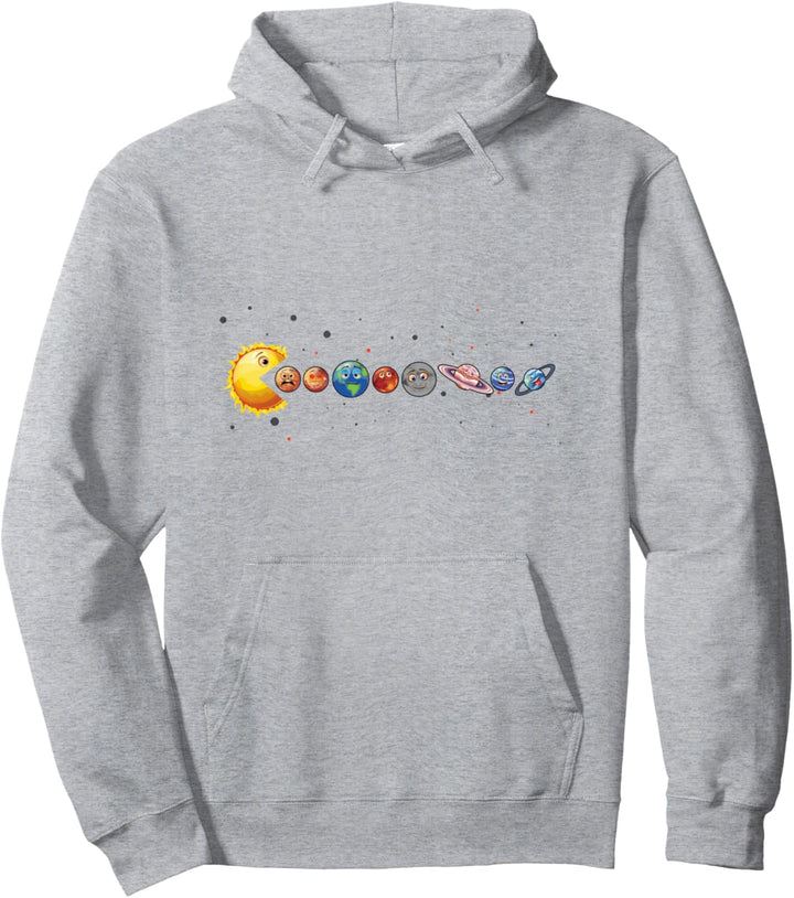Sonne isst Planeten Sonnensystem Astronomie Astrologie Pullover Hoodie