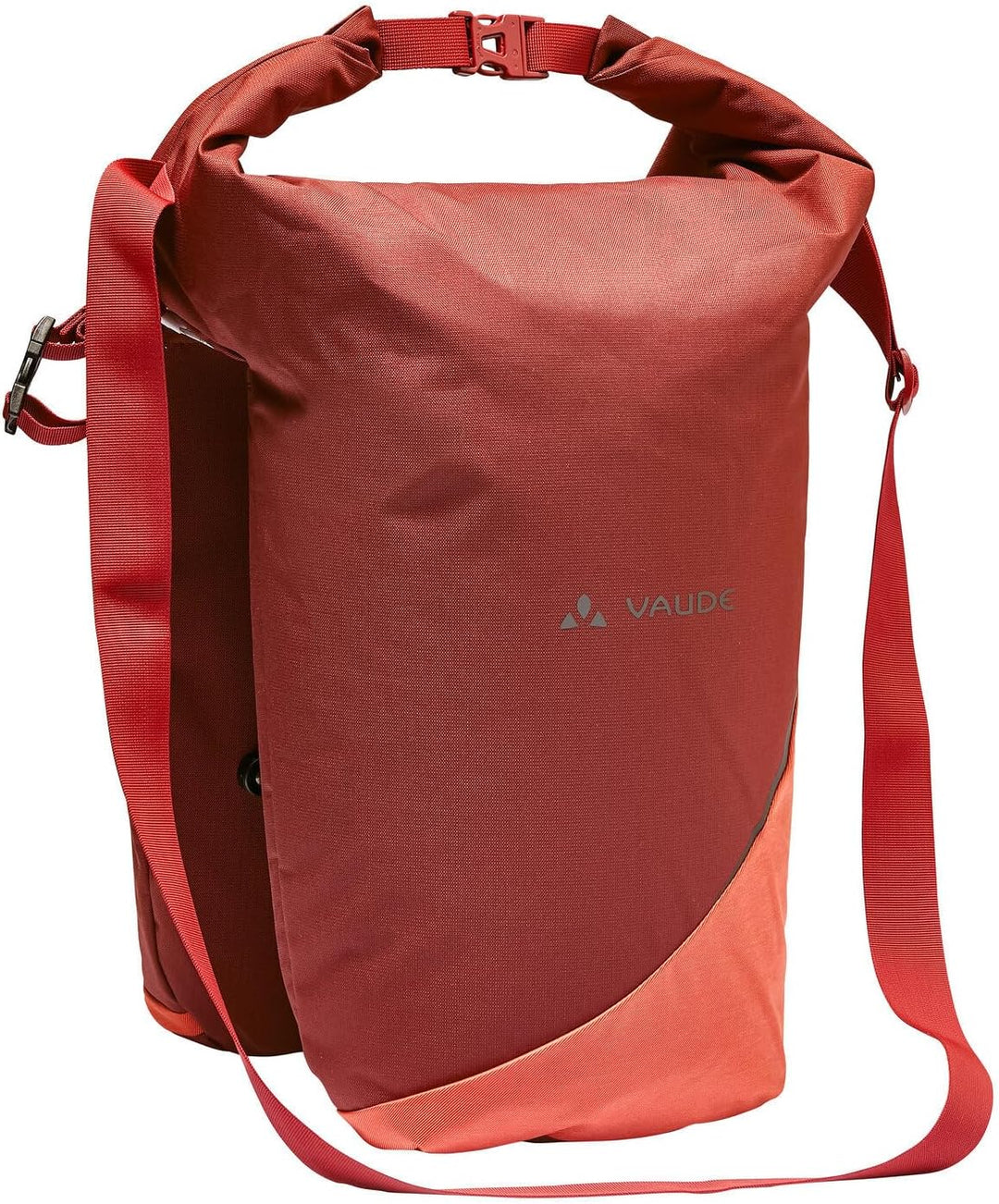VAUDE RT-Hinterradtaschen Road Master Urban (Double) Dark Cherry Einheitsgrösse, Dark Cherry Einheit
