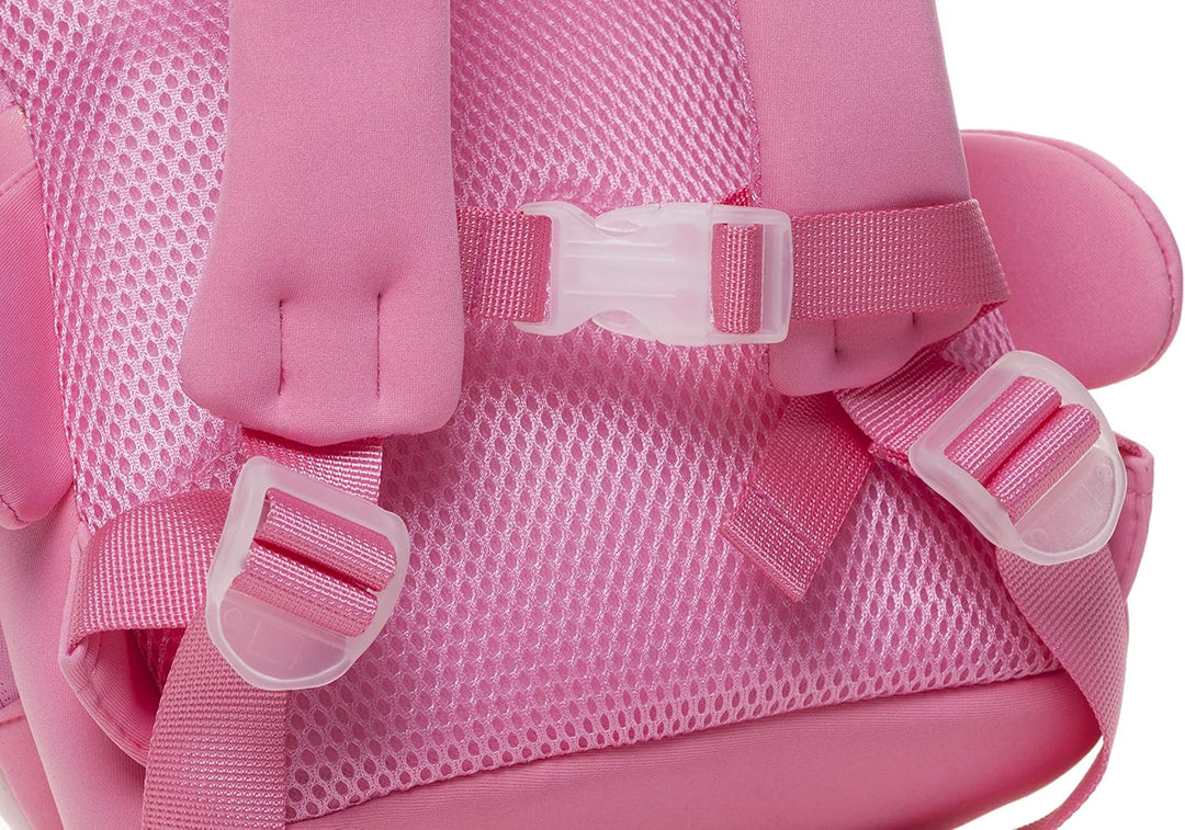 Pandana Kinderrucksack Bella Bär mit Brustgurt für Mädchen im Kindergarten oder Kita ab 2 Jahren, au