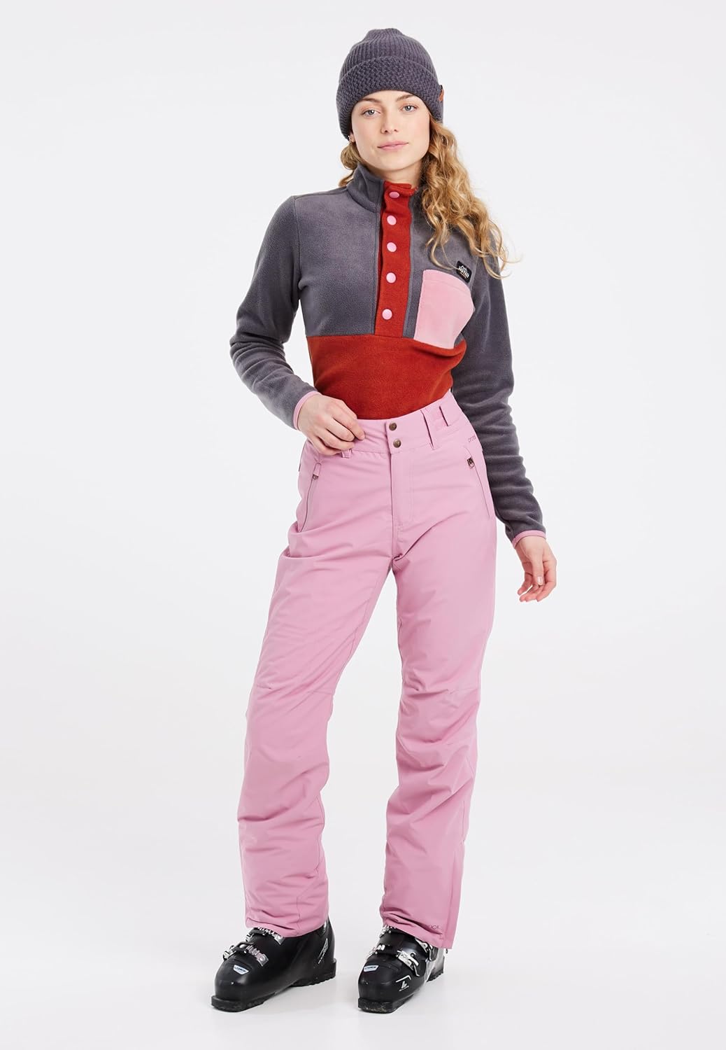 Protest Damen Ski- Und Snowboardhose Cinnamon XS Cameo Pink, XS Cameo Pink