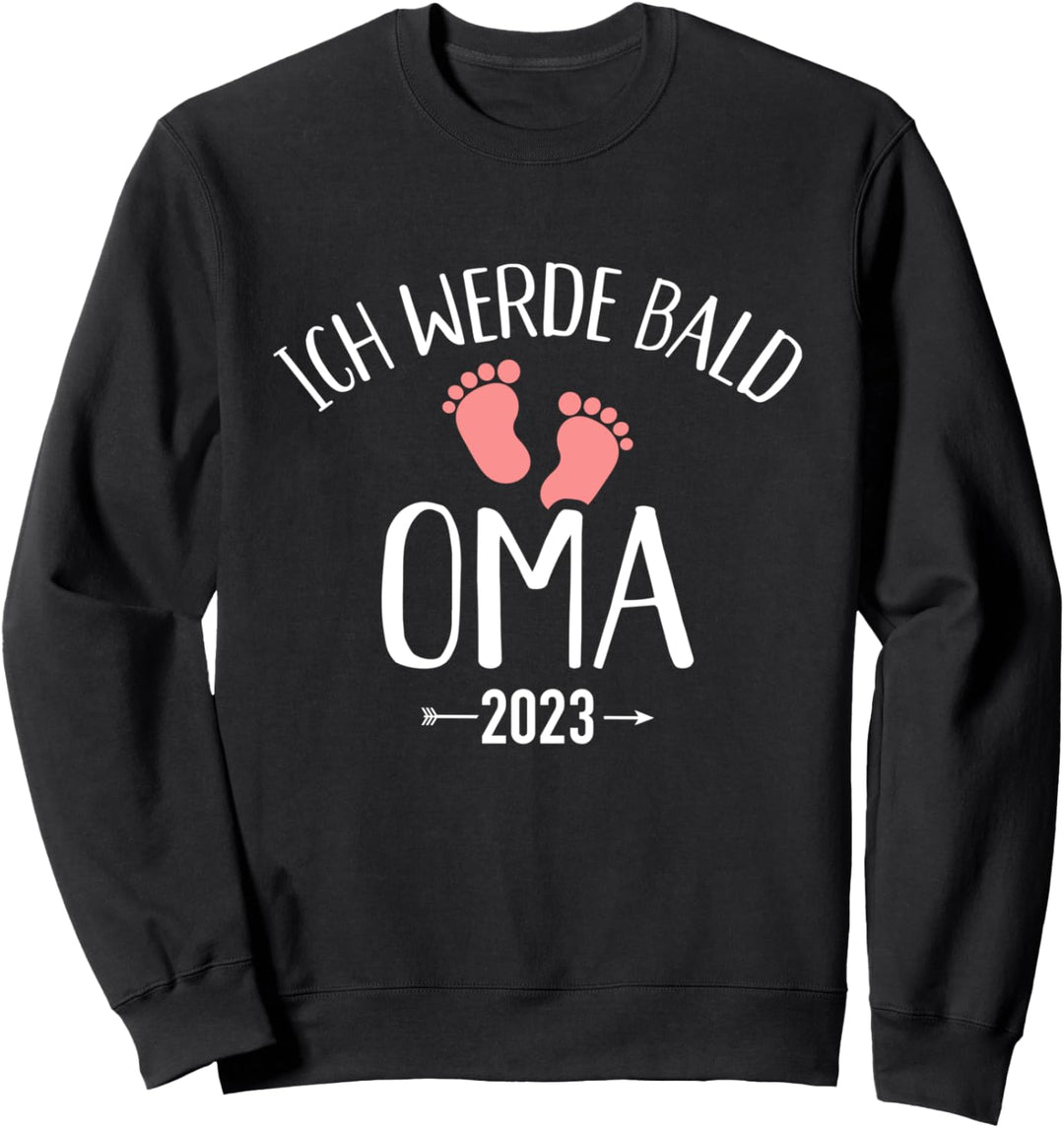 Ich werde bald Oma 2023 Schwangerschaft verkünden Sweatshirt