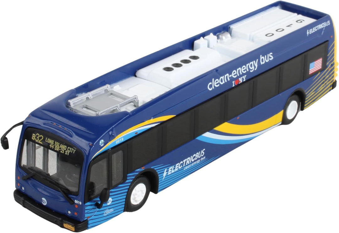 Daron MTA Protera Elektro-Hybrid-Bus 1/87 Elektrobus, blau