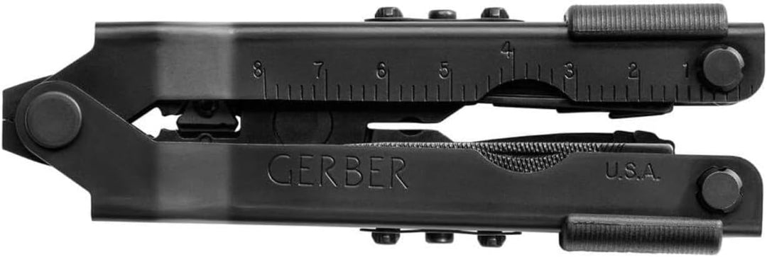 Gerber Multi-Tool mit zwei Messern und Nylon-Scheide, MP600 Bluntnose, Mit 14 Funktionen, Schwarz, 0