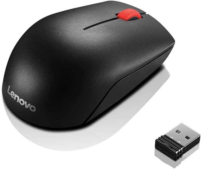 Lenovo Essential Compact Wirel, Schwarz Schwarz Lenovo Mouse, Schwarz Lenovo Mouse
