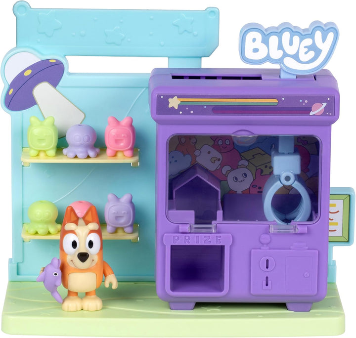 BlueY Mini-Spielset Bingos Greifautomat, enthält Bingo mit beweglichen Gelenken und Wellenreiter, ge