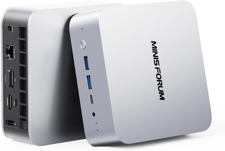MINIS FORUM AI X1 Mini PC, AMD Ryzen 7 255 8 Kerne 16 Threads Prozessor bis zu 4,9 GHz, AMD Radeon 7
