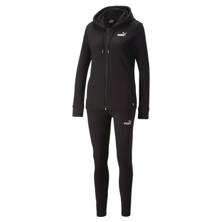 PUMA Unisex Metallic Tracksuit Tr Trainingsanzug S Puma Schwarz, S Puma Schwarz
