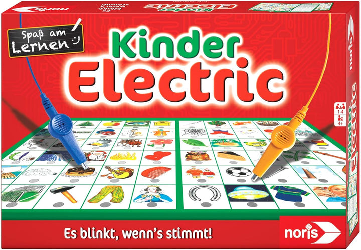 Noris 606013711 Lern Electric Der Lernspiel-Klassiker was passt zusammen & 606013702 Kinder Electric