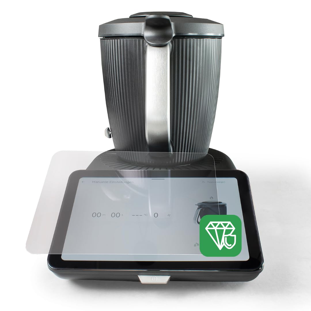 ScreenPRO Displayschutzfolie kompatibel mit Thermomix TM7 – Kratzfest, blasenfrei, passgenau – Schut