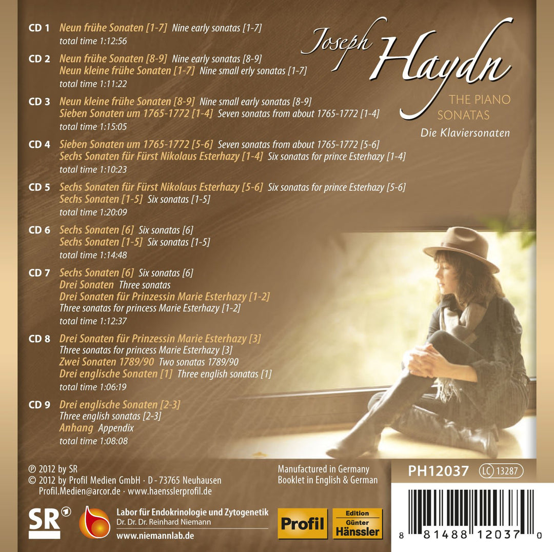 HAYDN: The Piano Sonatas, Audio-CD