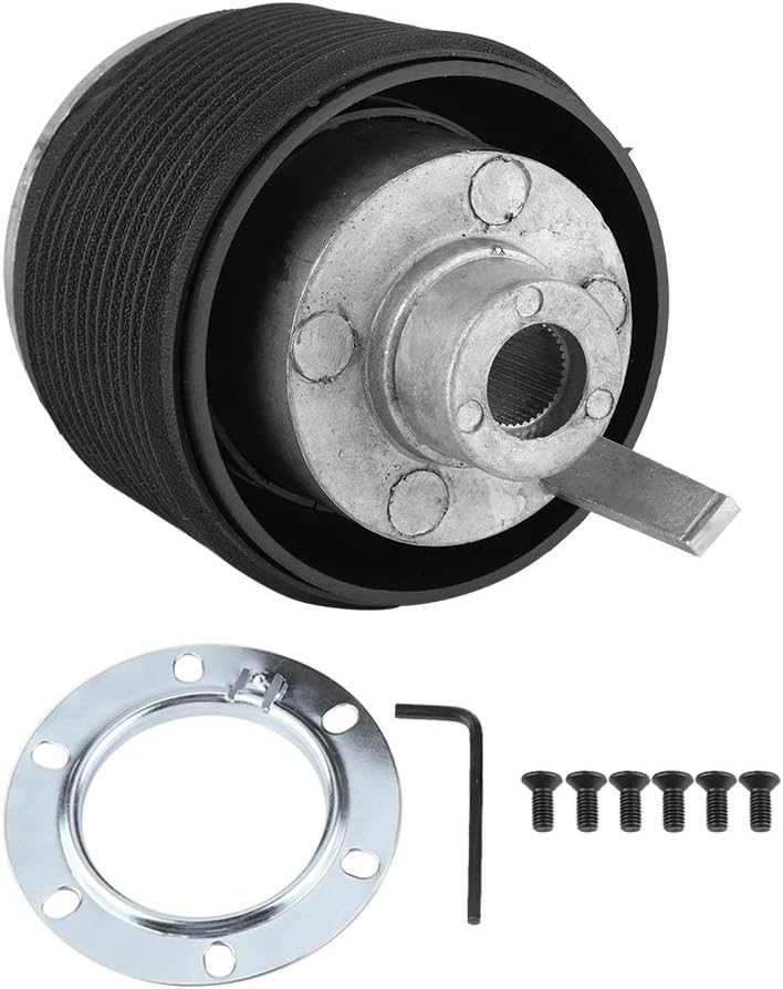 Dioche Lenkrad Hub Adapter, Universal Lenkradnabe Adapter Auto Lenkradnabe Schnellspanner Adapter Ki