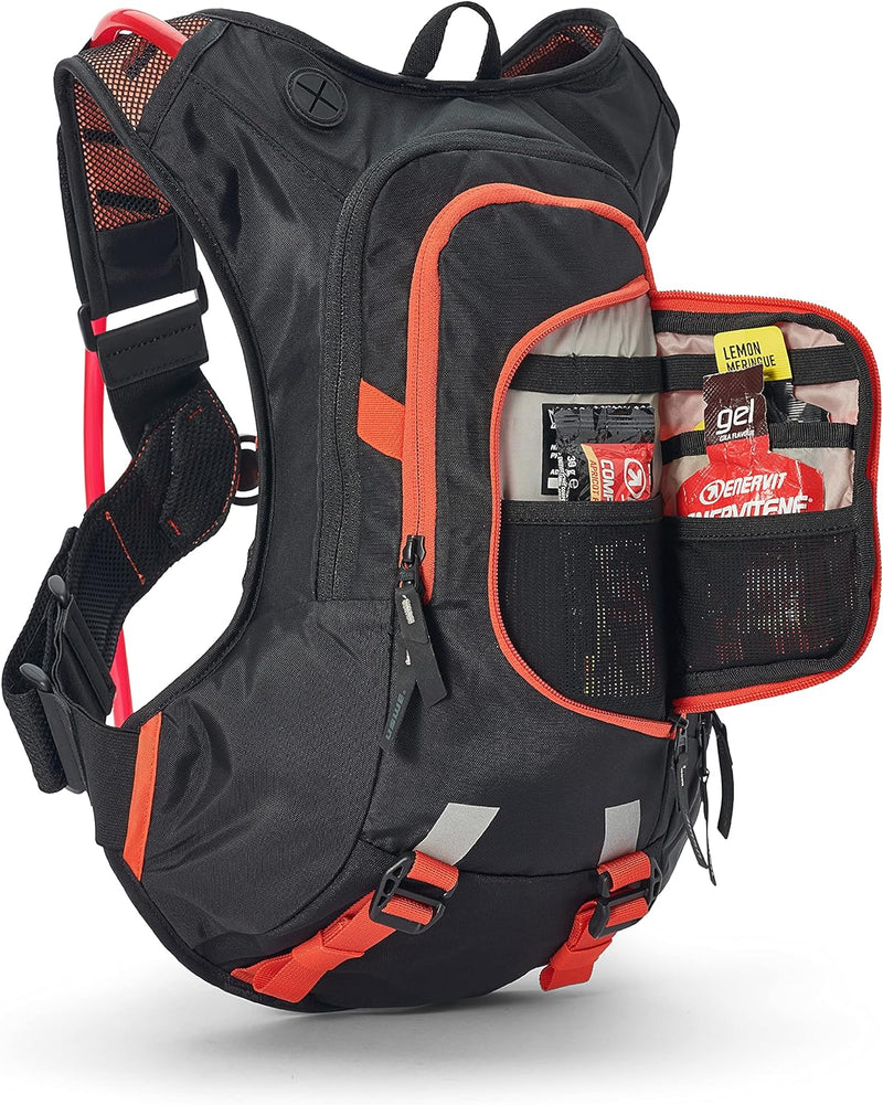 USWE Moto Hydro Hydration Pack - with Water Bladder, a High End, Bounce Free Backpack for Enduro and
