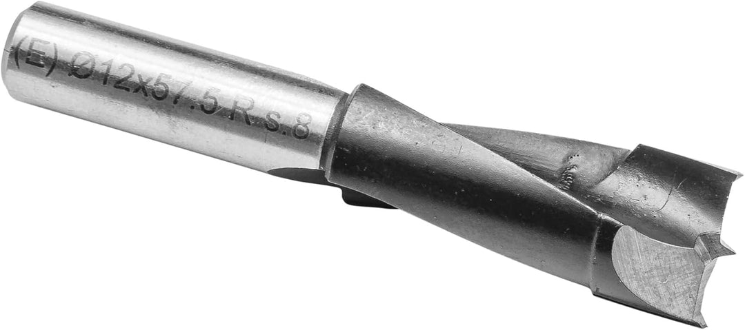 ENT 24004 Dübelbohrer HW, Schaft (S) 8 mm, Durchmesser (D) 12 mm, NL 30 mm, SL 27 mm, L 57 mm, spezi