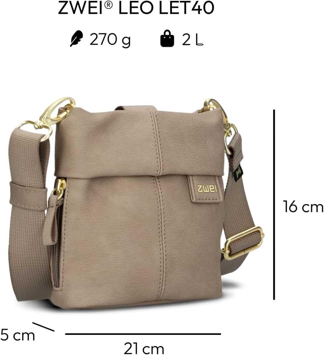 Zwei Hunde Leckerlibeutel Leo LET40 aus Kunstleder – Futtertasche für Hundetraining & Gassi gehen, K